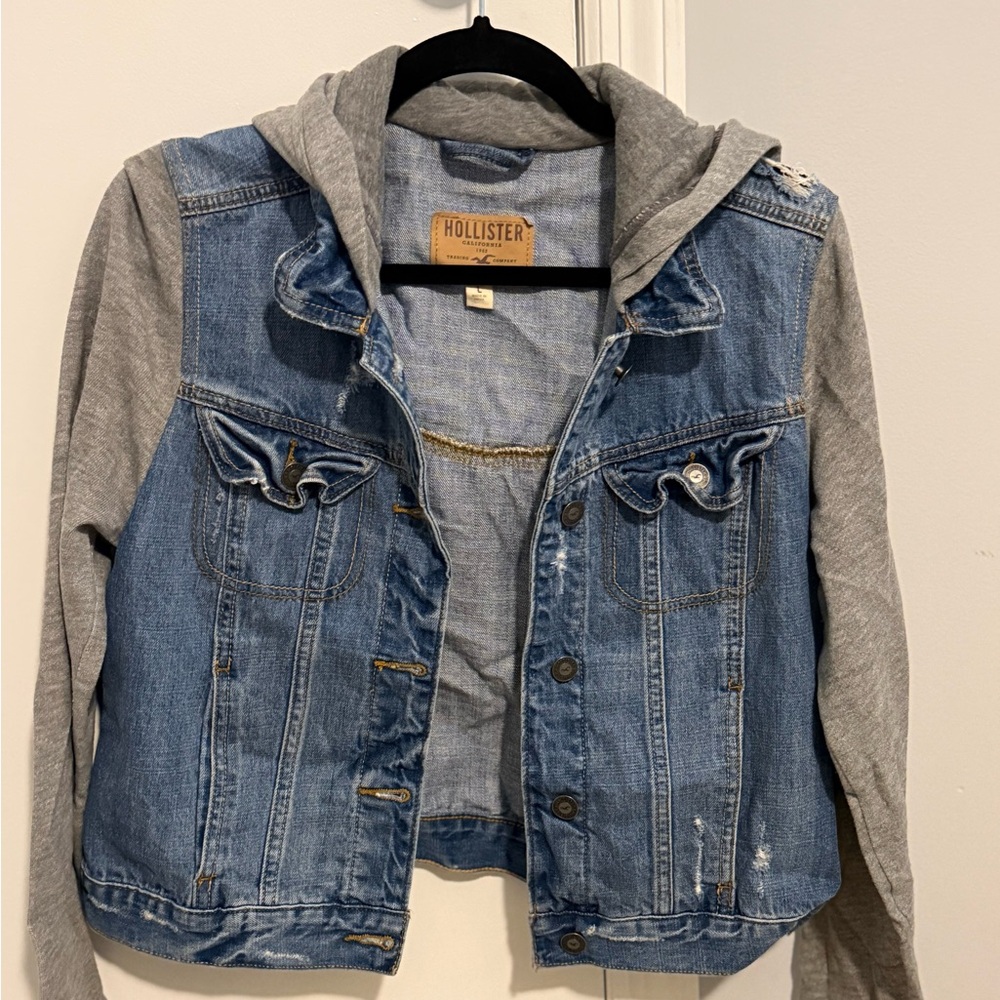 Hollister Light Blue Denim Jacket